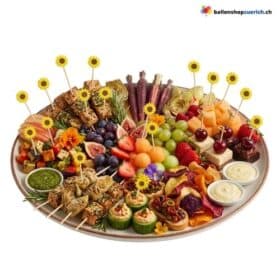 Fingerfood Spiesse Sonnenblume Gelb