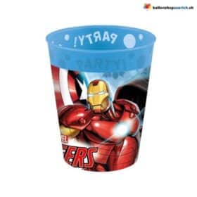 Copos reutilizáveis ​​dos Vingadores com as Joias do Infinito da Marvel